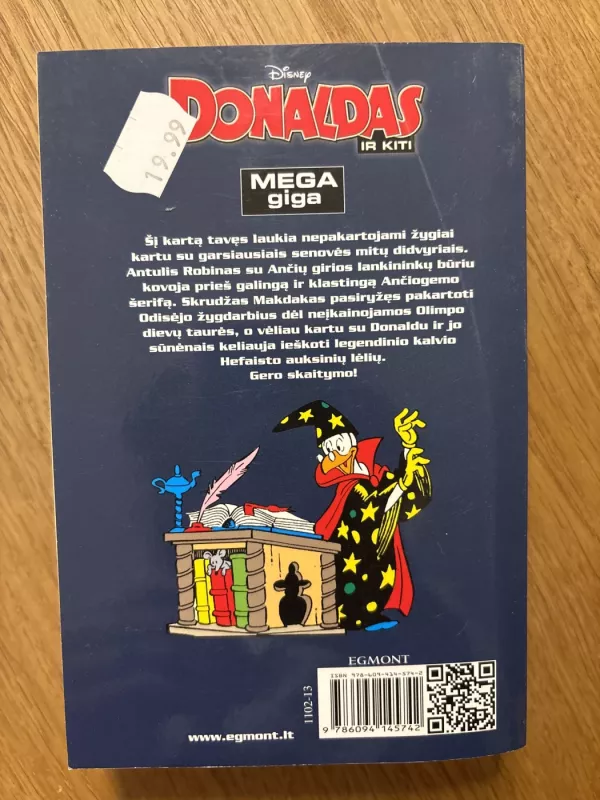 Donaldas ir kiti Mitai ir legendos - Walt Disney, knyga 4