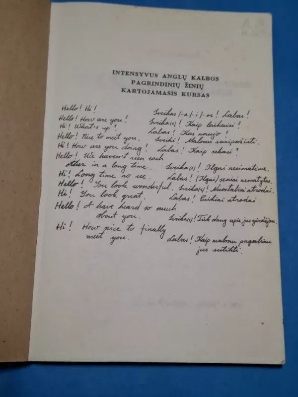 Intensyvus anglų kalbos pagrindinių žinių kartojamasis kursas - R. Aprijaskytė, L.  Pažūsis, knyga 3