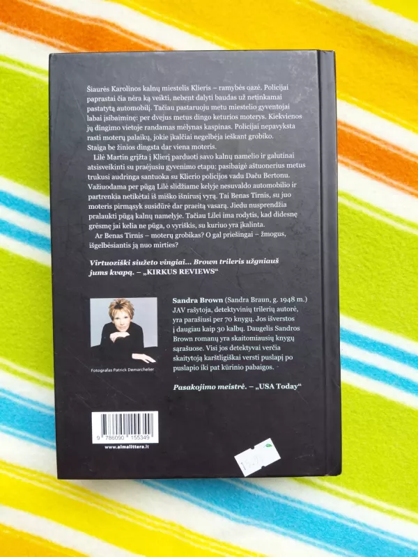 Šalčio faktorius - Sandra Brown, knyga 3