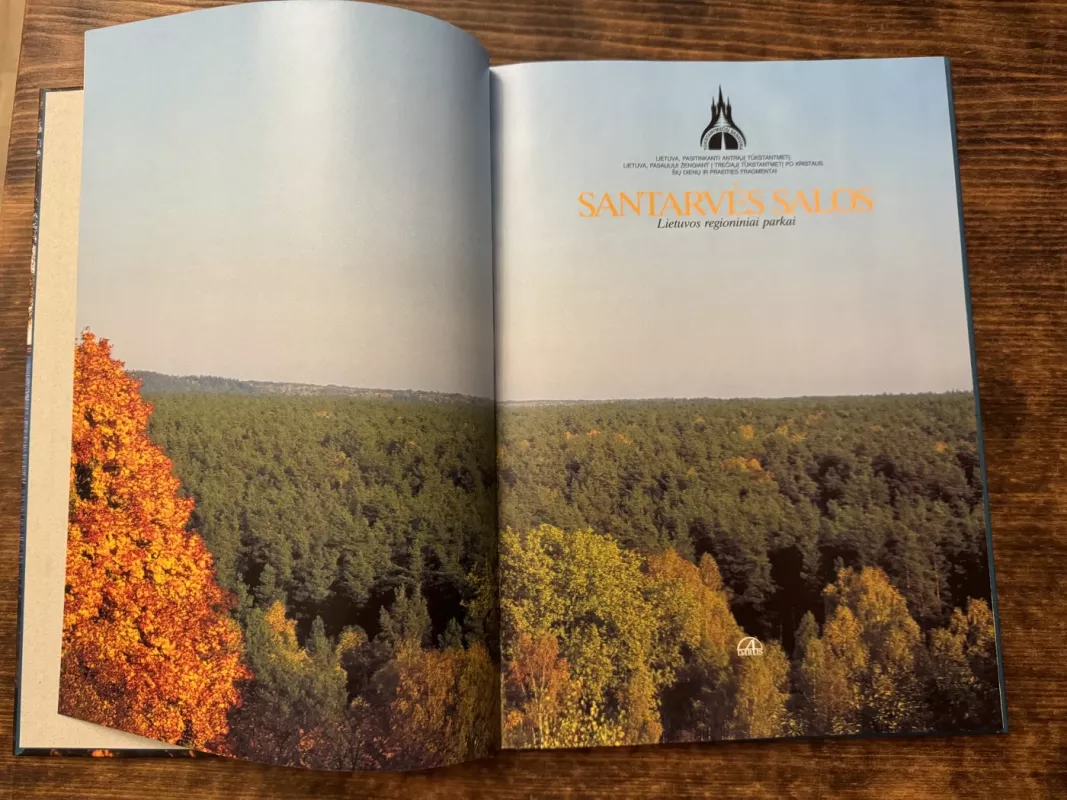 Santarvės salos. Lietuvos regioniniai parkai - Vytautas Lisauskas, knyga 3