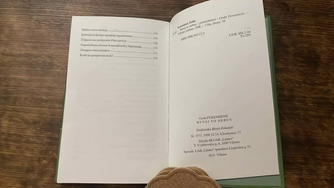 Rytoj to nebus - Goda Ferensienė, knyga 6