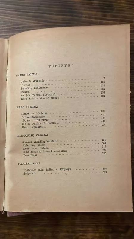 Vaizdai -  Vaižgantas, knyga 3