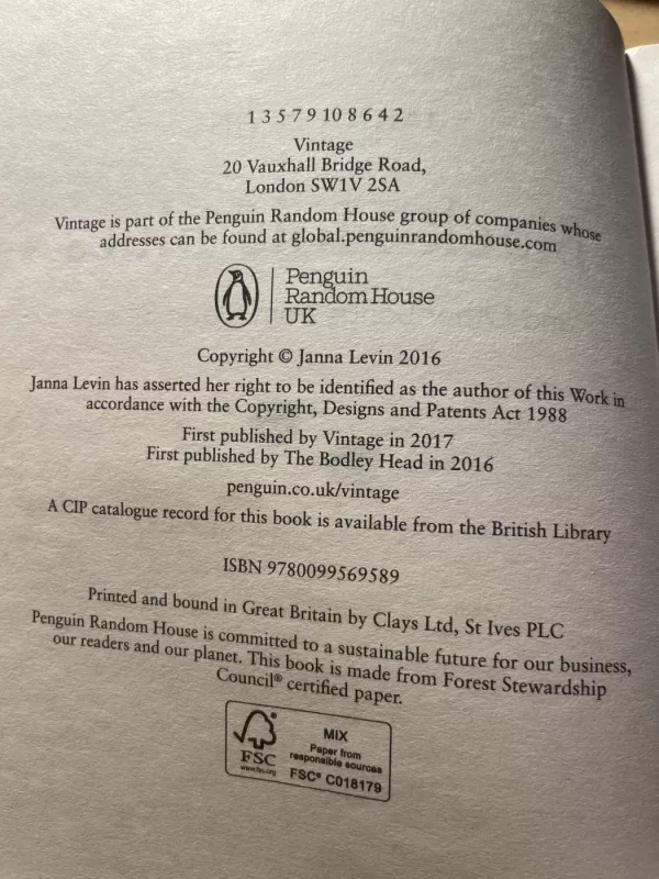 Black Hole Blues - Janna Levin, knyga 4