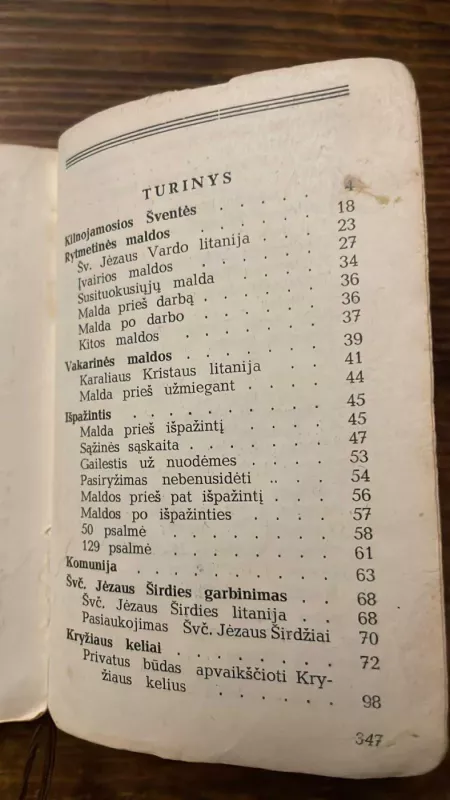 Katalikų maldaknygė - Kun. J. Stankevičius, knyga 4