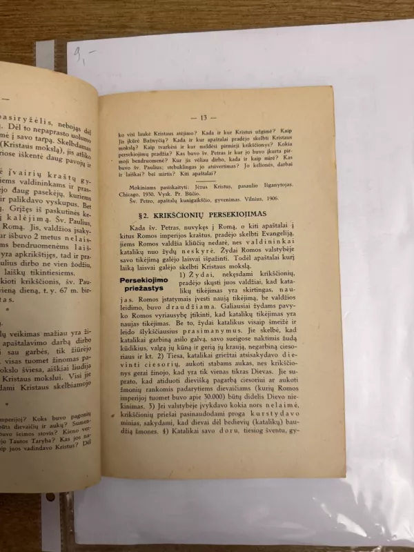 Trumpas Bažnyčios Istorijos vadovėlis - A. Vaitiekaitis, knyga 6