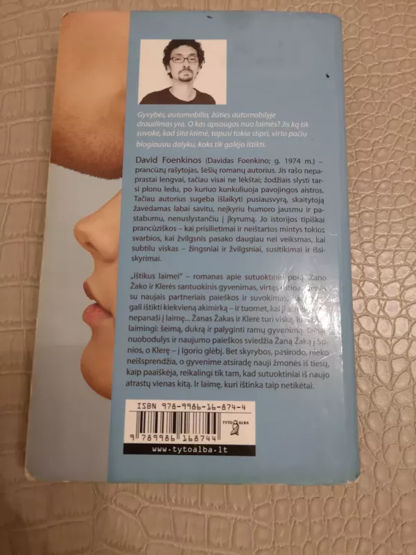 Ištikus laimei - Foenkinos David, knyga 3