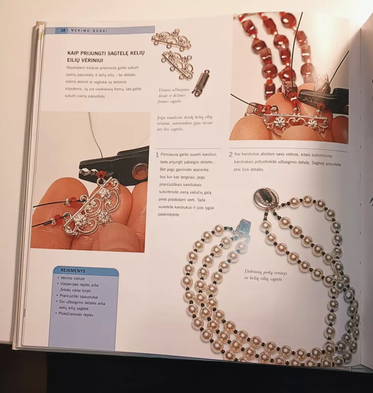 Karoliukų vėrimo enciklopedija - Sara Withers, Stephanie  Burnham, knyga 5