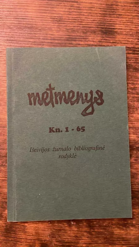 Metmenys Kn 1-65 - Autorių kolektyvas (įvairūs), knyga 2