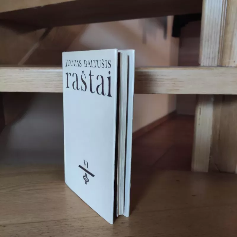 Raštai VI tomas (Sakmė apie Juzą) - Juozas Baltušis, knyga 5