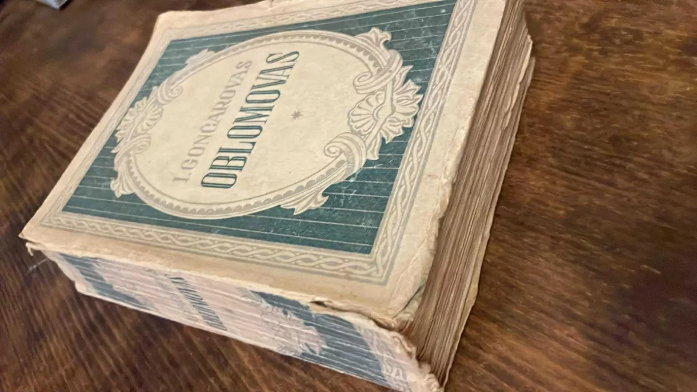 Oblomovas - I. Gončarovas, knyga 3