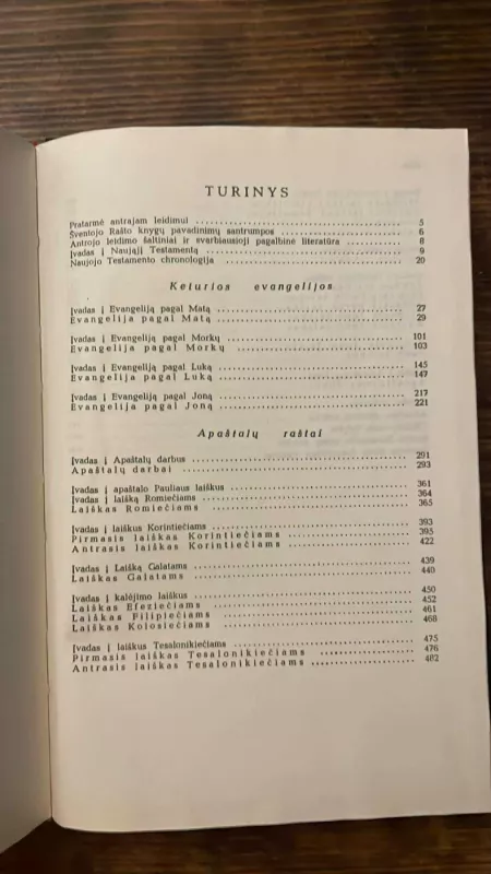 Naujasis testamentas - Autorių kolektyvas (įvairūs), knyga 4