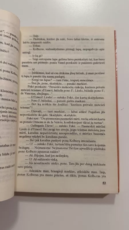 Vikontas De Braželonas 2 dalys - Aleksandras Diuma, knyga 5