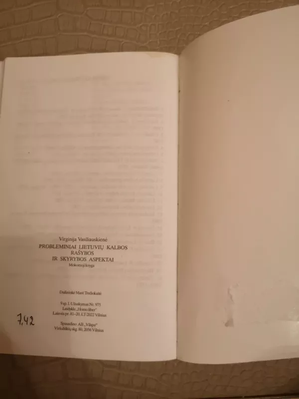 Probleminiai lietuvių kalbos rašybos ir skyrybos aspektai. Mokomoji knyga - V. Vasiliauskienė, knyga 3