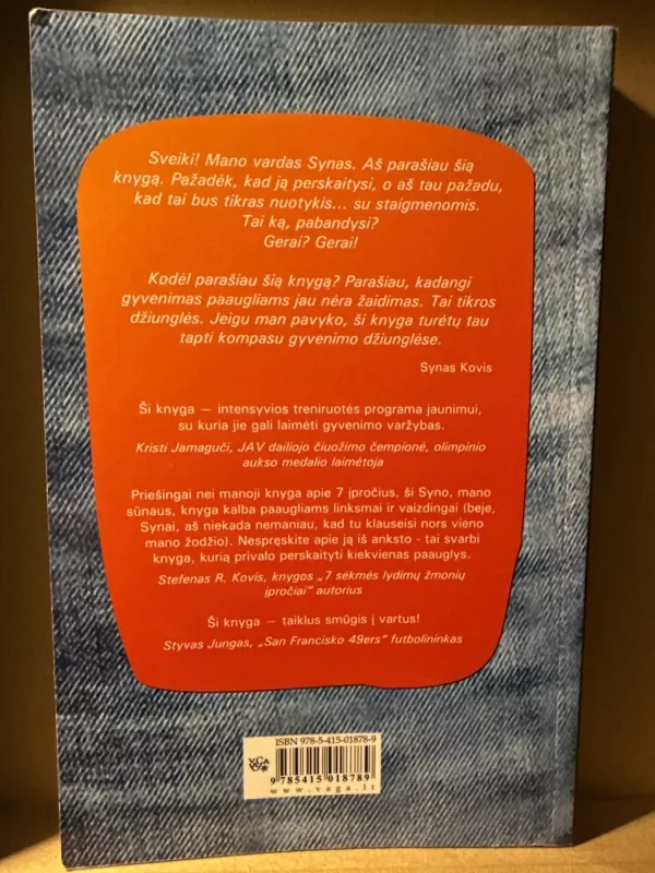 7 efektyvių paauglių įpročiai - Sean Covey, knyga 4