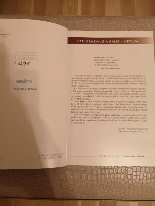 Iš kelionių užrašų - Ritonė Rudaitienė, knyga 6