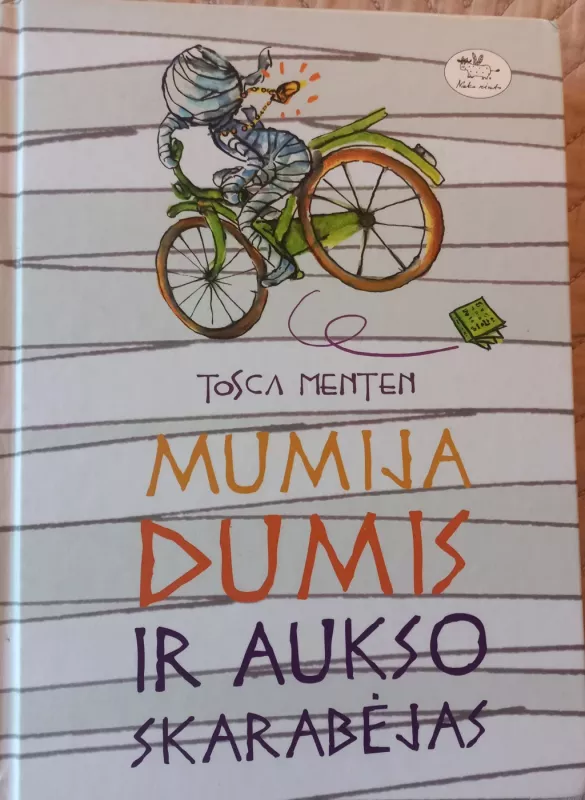 Mumija Dumis ir aukso skarabejas - Tosca Menten, knyga 2