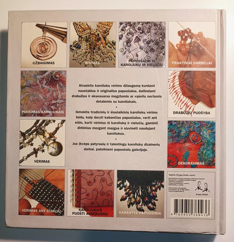 Karoliukų vėrimo enciklopedija - Sara Withers, Stephanie  Burnham, knyga 3
