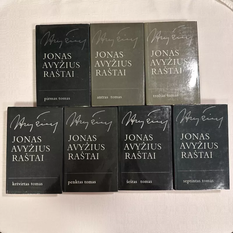 Jonas Avyžius Raštai I - VII t. - Jonas Avyžius, knyga 2