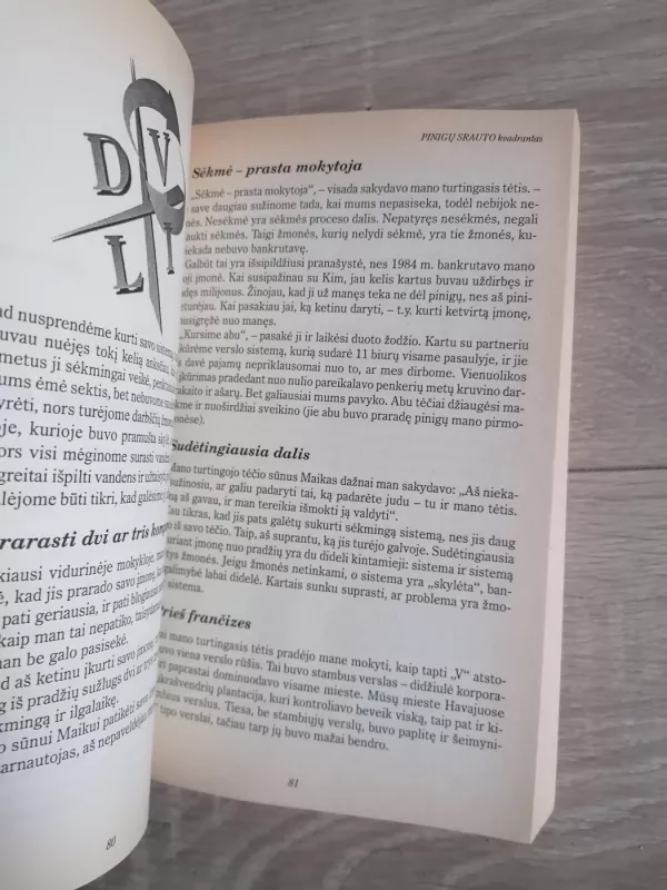 Pinigų srauto kvadrantas - Robert T. Kiyosaki, Sharon L.  Lechter, knyga 5