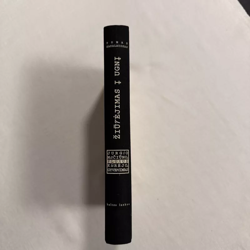 Žiūrėjimas į ugnį. Jurgio Mačiūno, Fluxus kūrėjo, gyvenimas - Tomas Sakalauskas, knyga 6