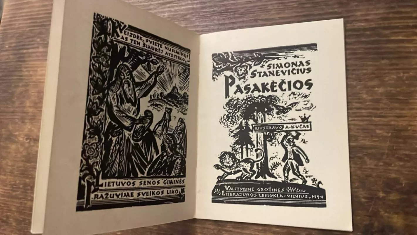 Pasakėčios (Miniatiūrinė knyga) - Simonas Stanevičius, knyga 5