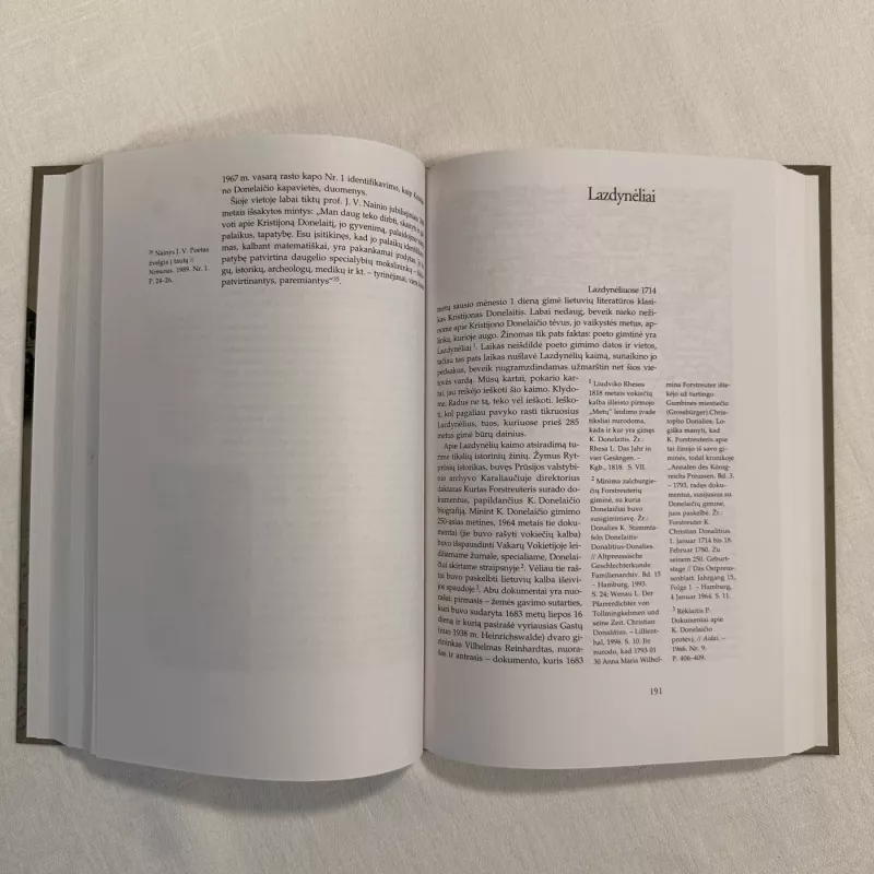 Kristijono Donelaičio memorialas Tolminkiemyje - Napalys Kitkauskas, knyga 4