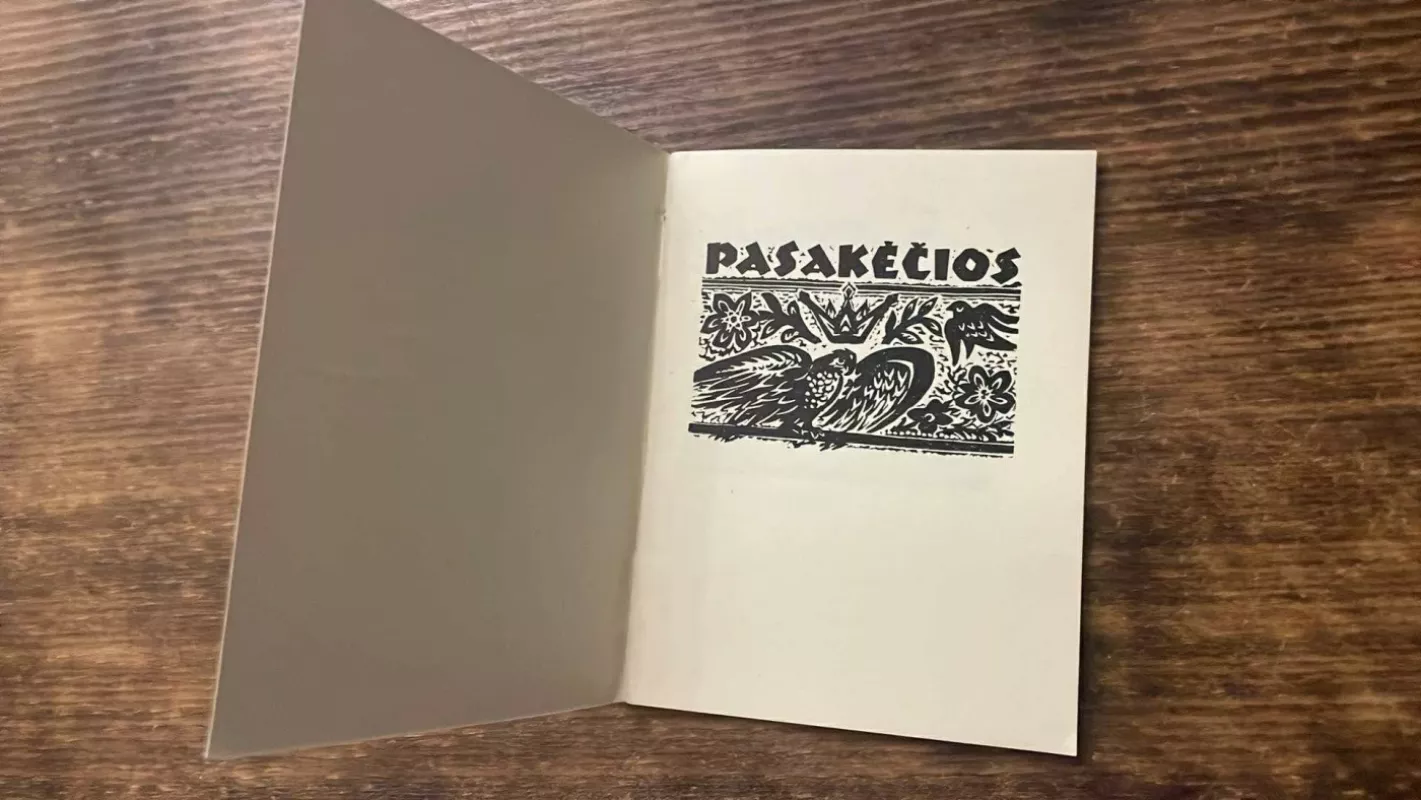 Pasakėčios (Miniatiūrinė knyga) - Simonas Stanevičius, knyga 3