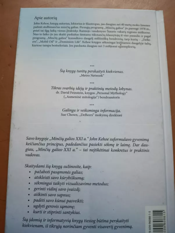 Minčių galios XXI amžiuje - Kehoe John, knyga 4
