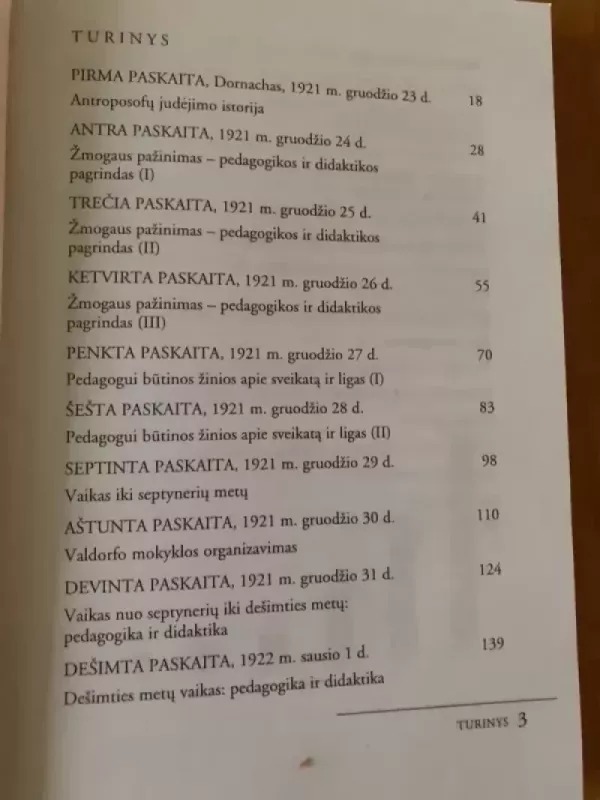 Žmogiškosios esybės vystymasis - Rudolfas Šteineris, knyga 3