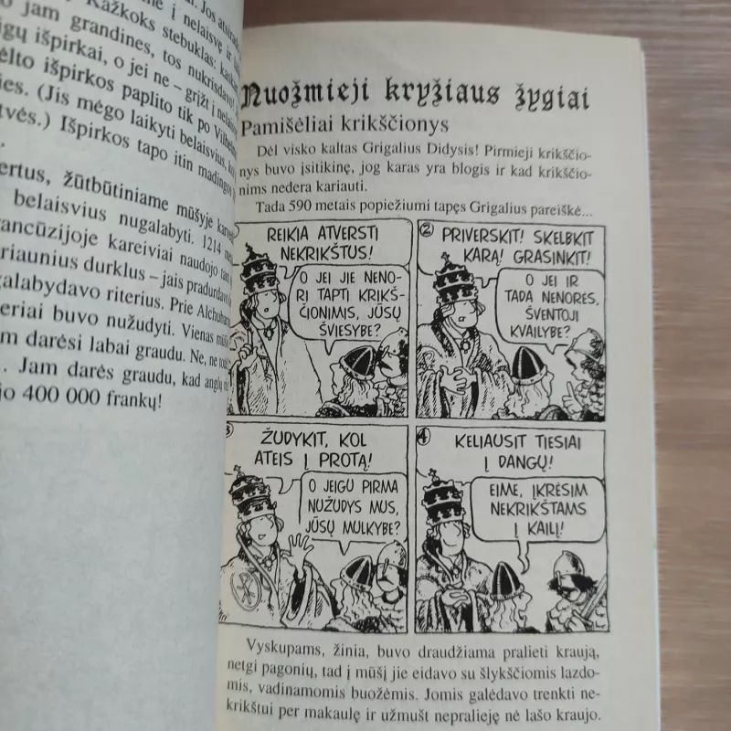 Krrraupioji istorija. Rūstieji riteriai ir pamėkliškos pilys - Terry Deary, knyga 6