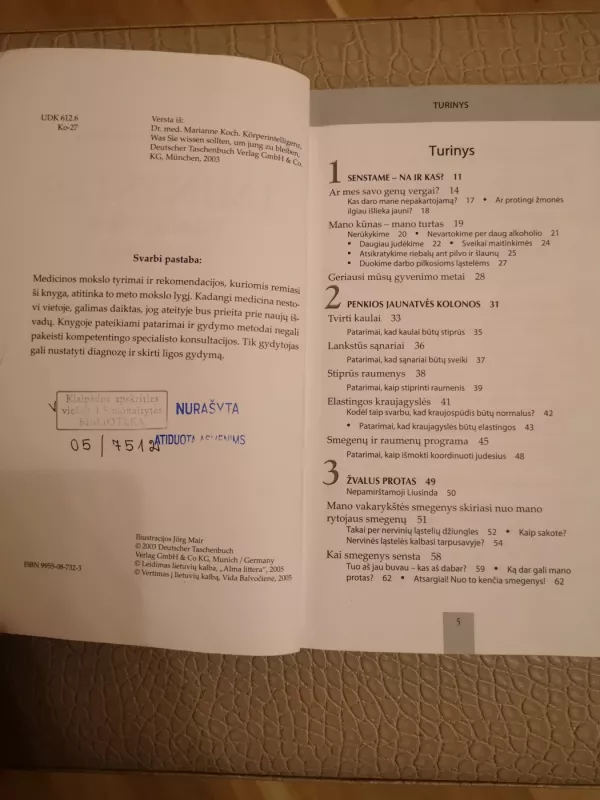 Jaunystės paslapties receptai - Marianne Koch, knyga 4