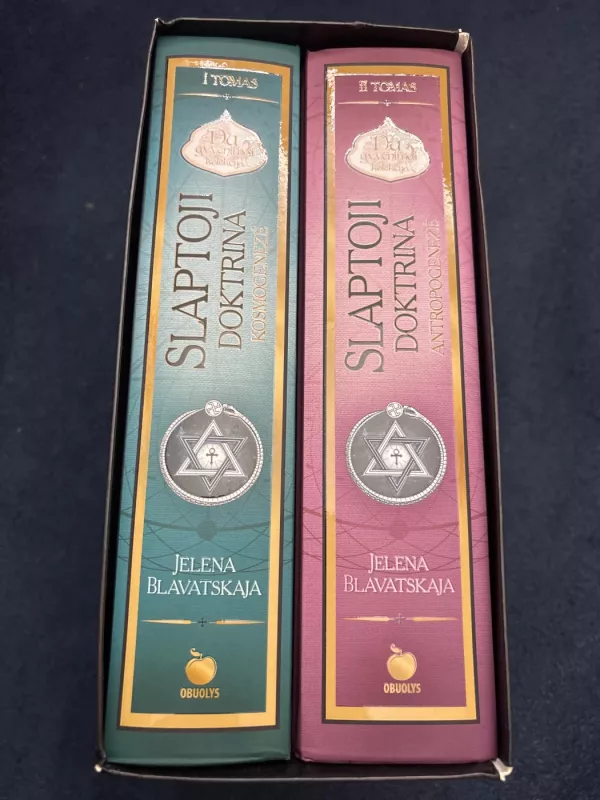 Slaptoji Doktrina. 1 ir 2 tomai (Kosmogenezė ir Antropogenezė) - Jelena P. Blavatskaja, knyga 2