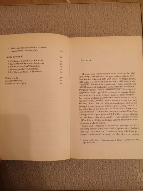 Laiko įkaitė ir partnerė: lietuvių iteratūros kritika 1945-2000 - E. Baliutytė, knyga 5