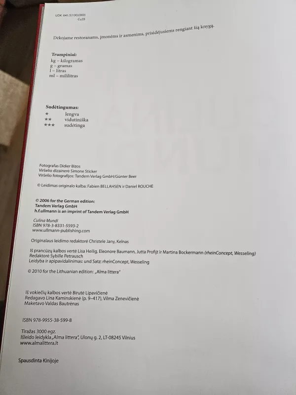 Culina Mundi - Autorių Kolektyvas, knyga 2