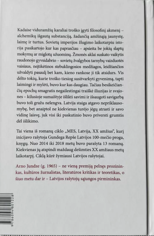 Raudonasis gyvsidabris - Arno Jundze, knyga 3