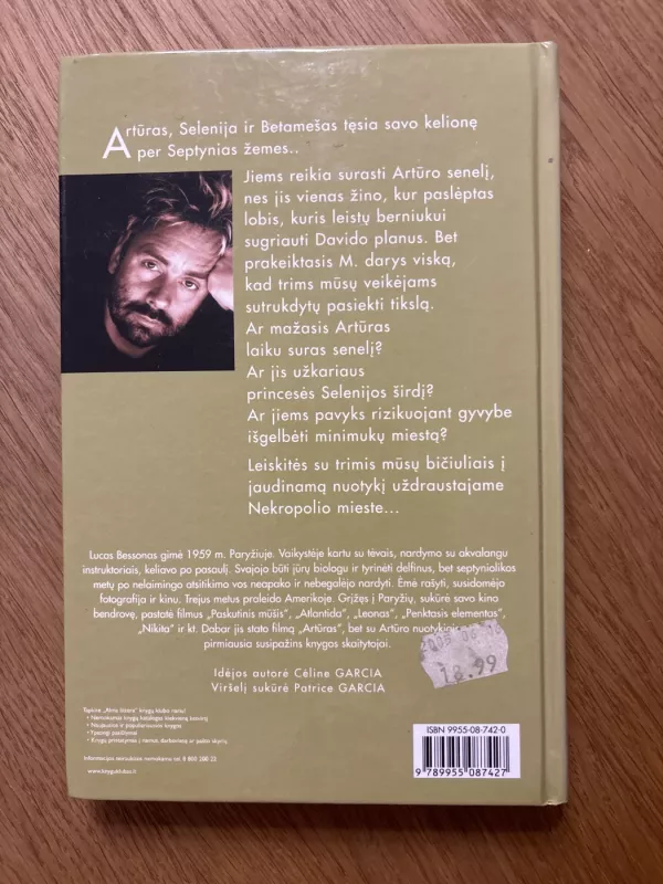 Artūras ir uždraustasis miestas - Luc Besson, knyga 4