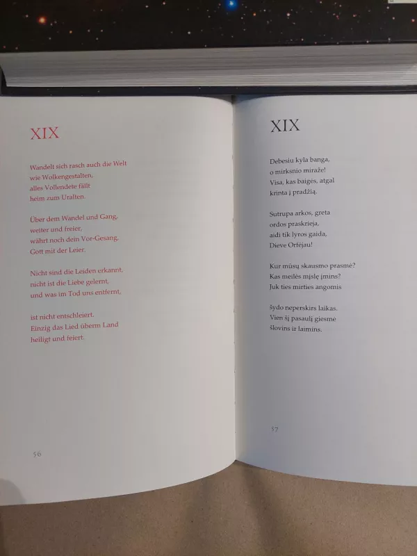 Sonetai Orfėjui: parašyti kaip antkapinis paminklas Werai Ouckamai Knoop, Château de Muzot 1922 vasaris - Raineris Marija Rilkė, knyga 3