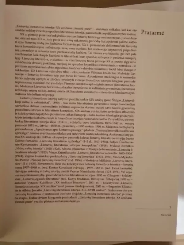 Lietuvių literatūros istorija XX amžiaus pirmoji pusė . Pirmoji knyga - Autorių Kolektyvas, knyga 3