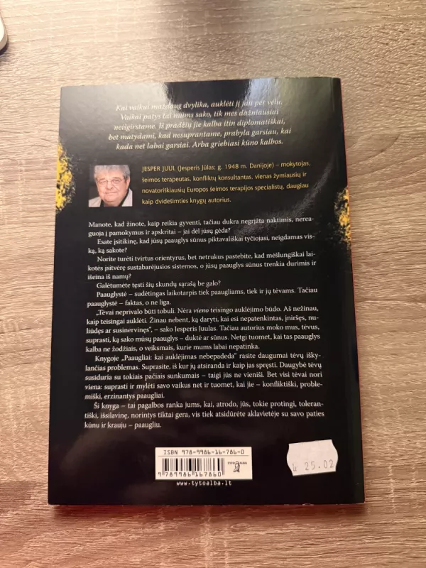 Paaugliai:kai auklejimas nebepadeda - Jesper Juul, knyga 3