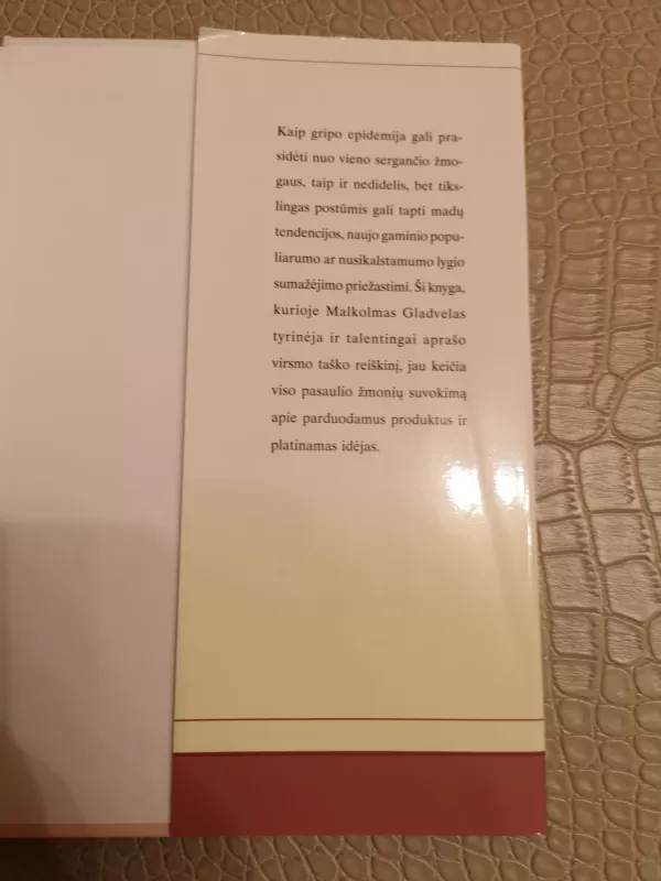 Virsmo taškas: kaip maži dalykai daro didelę įtaką - Malcolm Gladwell, knyga 6
