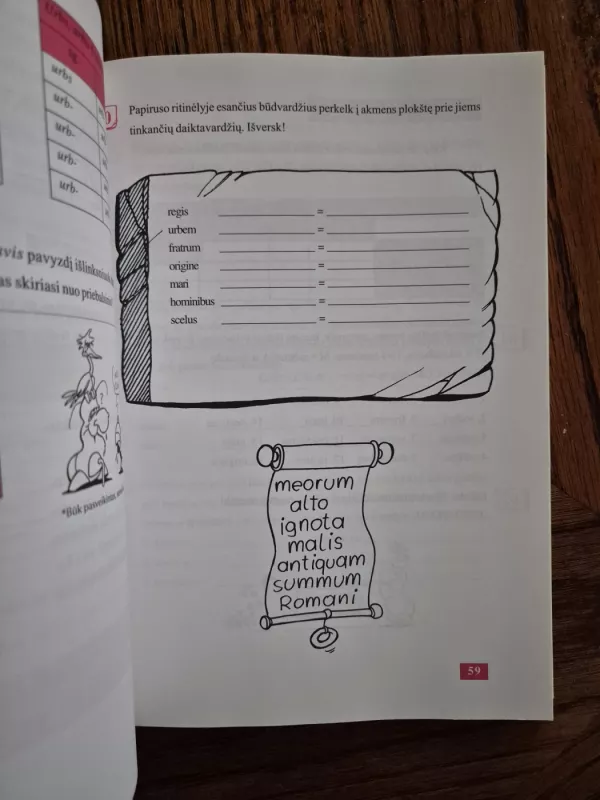 Lotynų kalbos vadovėlis (1 dalis) - Wolfram Kautzky, knyga 3