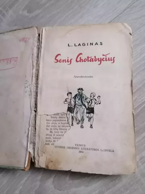 Senis Chotabyčius - Lazaris Laginas, knyga 3