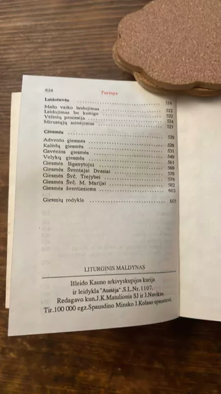 Liturginis maldynas - Autorių Kolektyvas, knyga 5