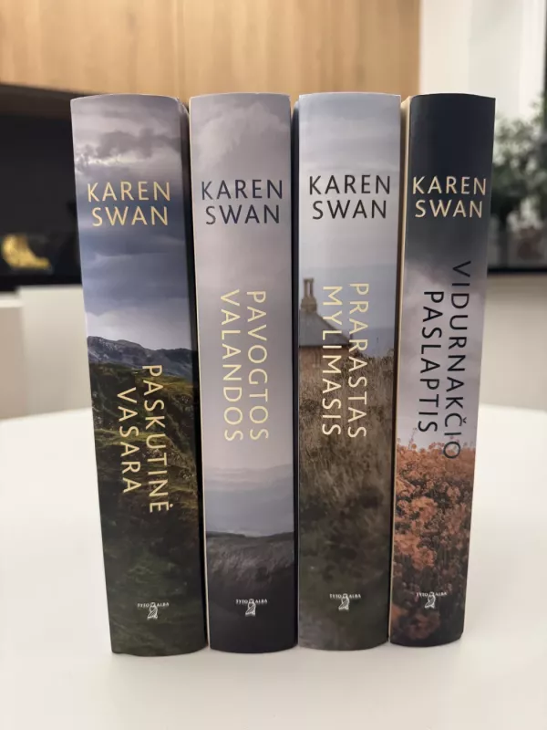 Knygų serija Laukinė sala (Paskutinė vasara, Pavogtos valandos, Prarastas mylimasis, Vidurnakčio paslaptis) - Karen Swan, knyga 3