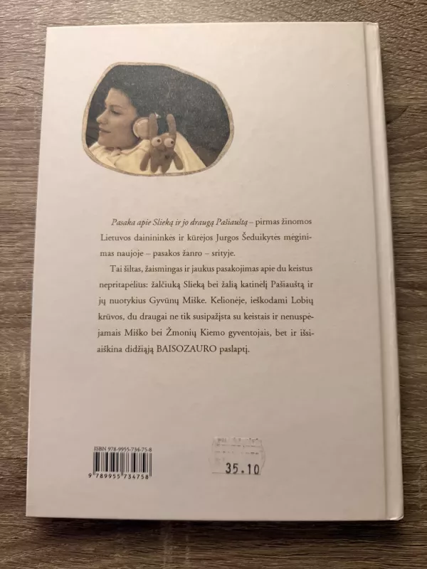 Pasaka apie Slieką ir jo draugą Pašiauštą - Jurga Šeduikytė, knyga 3