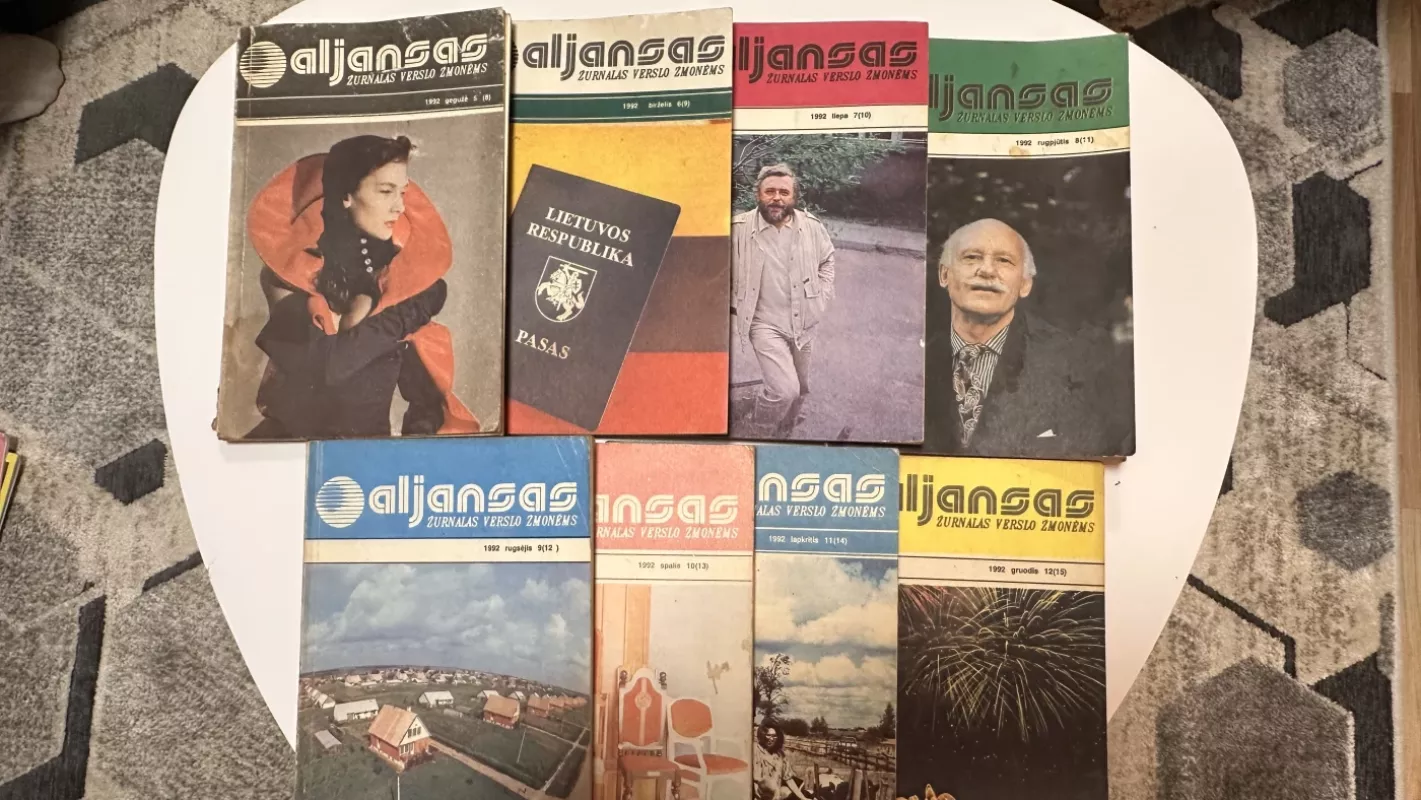 Aljansas: Žurnalas verlo žmonėms. 1992 m., 5-12 (8-15) - Genadijus Konopliovas, knyga 2