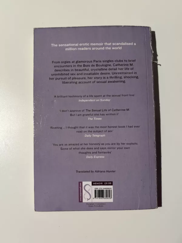 The Sexual Life of Catherine M. - Catherine Millet, knyga 3