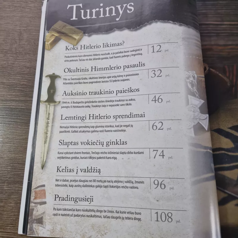 Iliustruotoji istorija NACIŲ PASLAPTYS 2024 6 - Autorių kolektyvas (įvairūs), knyga 4