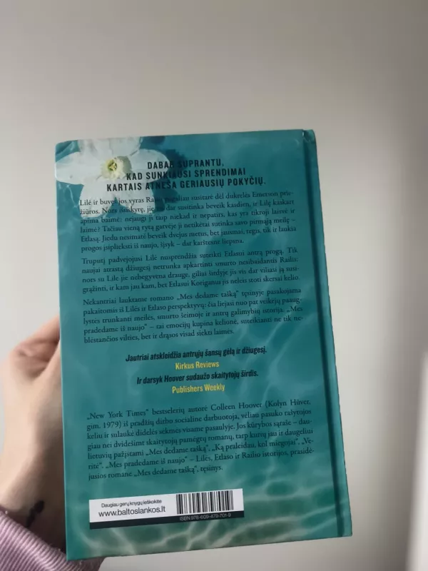 Mes pradedame iš naujo - Coleen Hoover, knyga 3