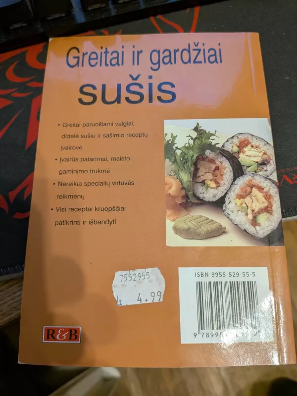 Greitai ir gardžiai. Sušis. - Autorių Kolektyvas, knyga 3